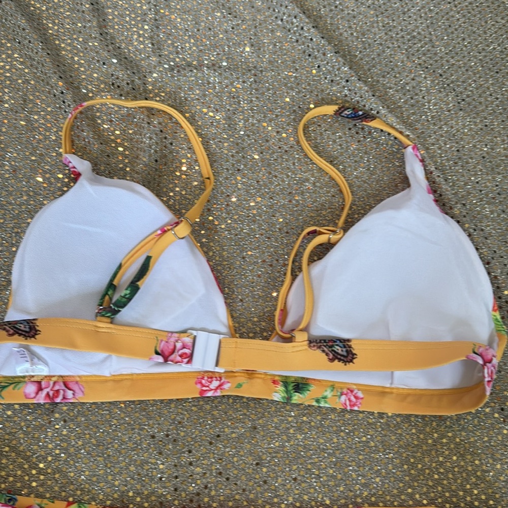 Floral women’s  colorful swimsuit two peice / bikini - Picture 11 of 11